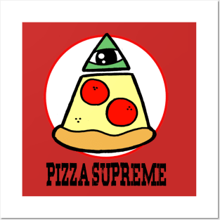 Pizza Supreme Posters and Art